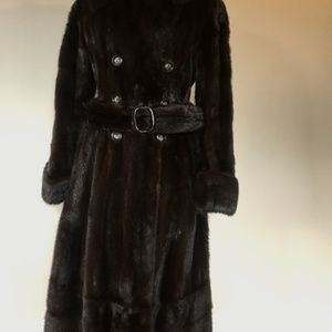 Mob Wife 1970's Mink Coat